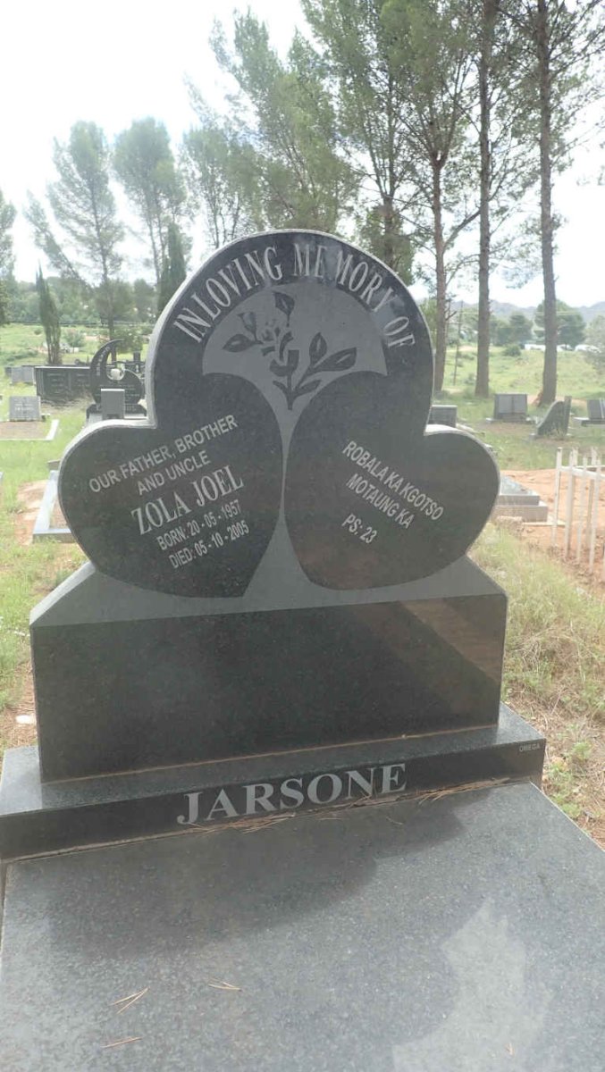 JARSONE Zola Joel 1957-2005