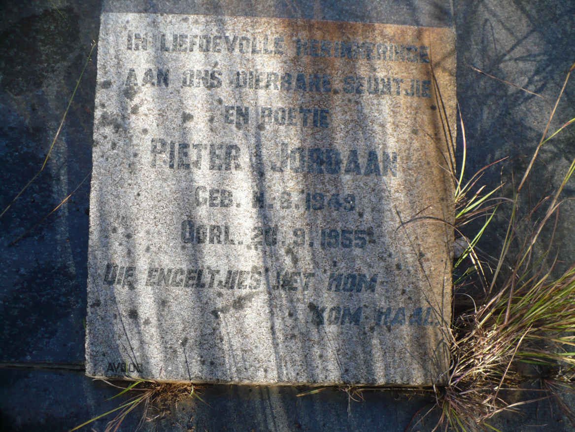JORDAAN Pieter 1949-1955
