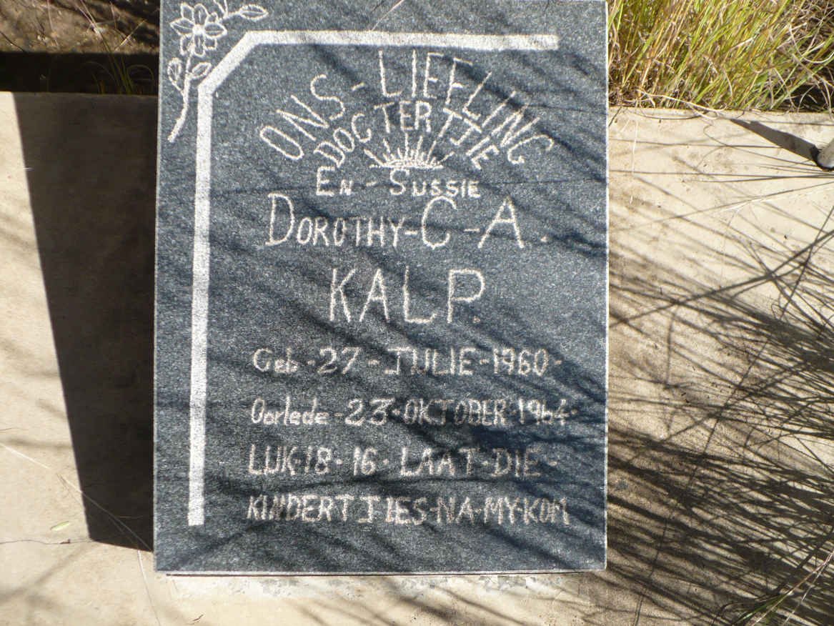 KALP Dorothy C.A. 1960-1964