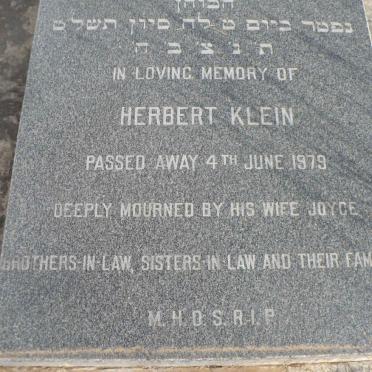 KLEIN Herbert -1979