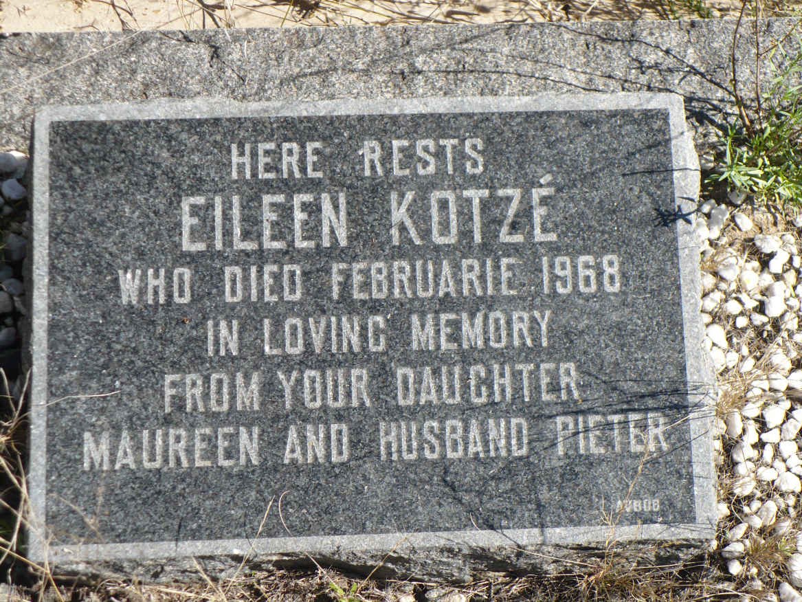 KOTZÉ Eileen -1968