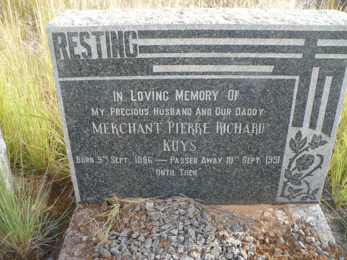 KUYS Merchant Pierre Richard 1896-1951
