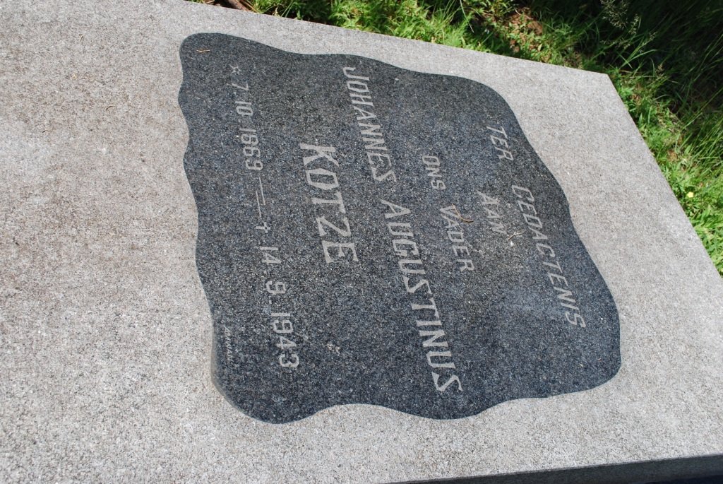 KOTZE Johannes Augustinus 1869-1943