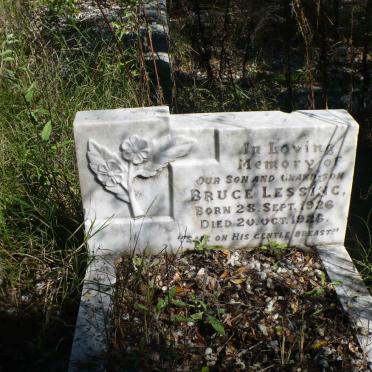 LESSING Bruce 1926-1926