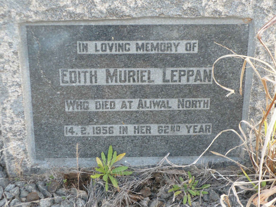 LEPPAN Edith Muriel -1956