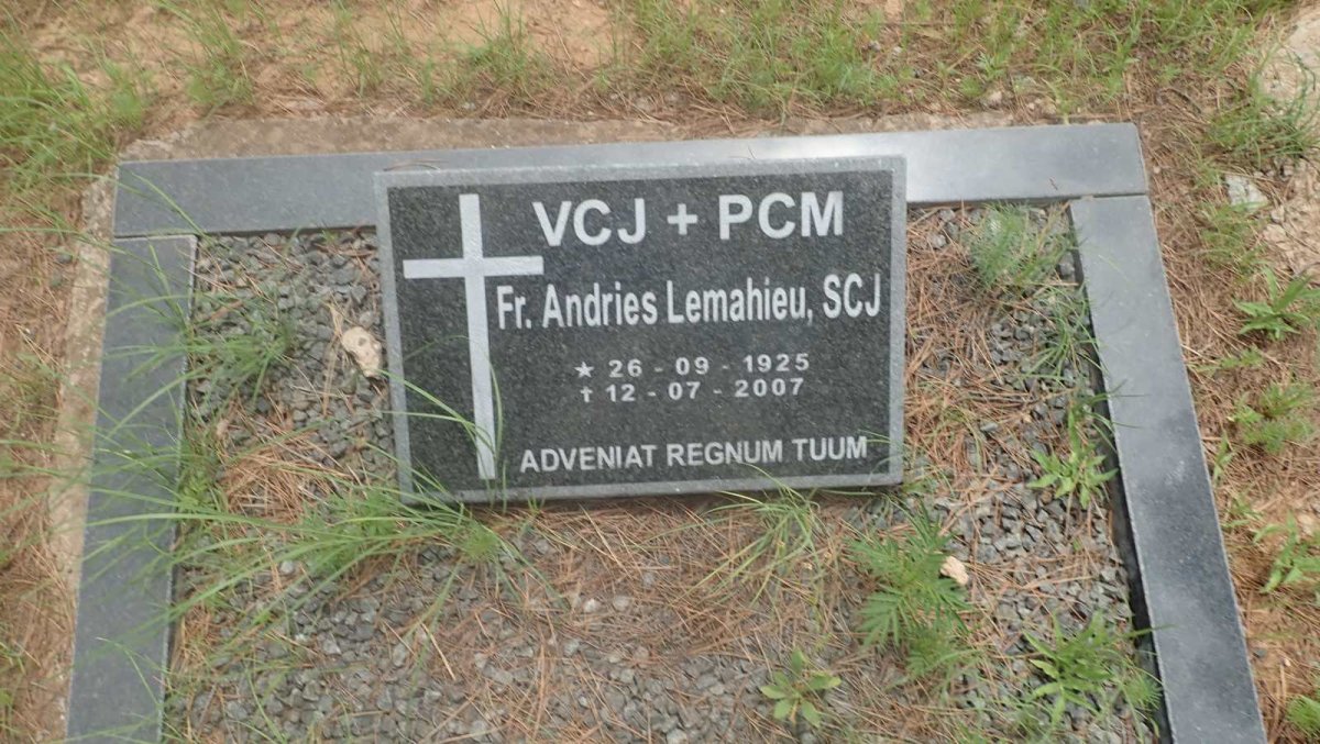 LEMAHIEU Andries 1925-2007
