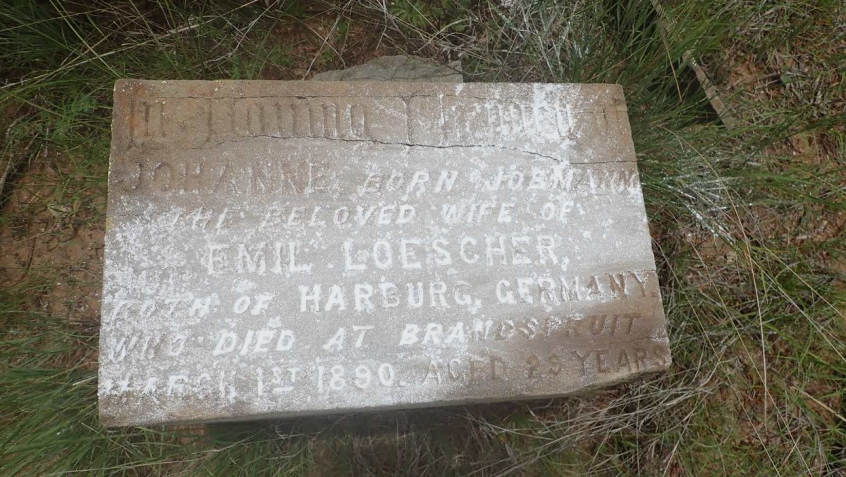 LOESCHER Johanne nee JOBMANN -1890 :: LOESCHER Johannes -1890