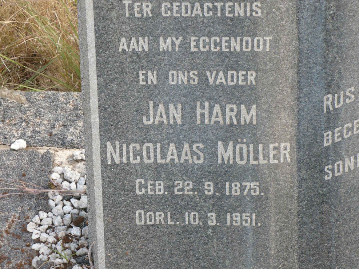 MÖLLER Jan Harm Nicolaas 1875-1951
