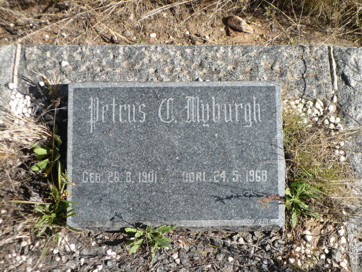 MYBURGH Petrus C. 1901-1968