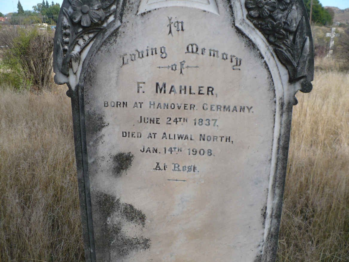 MAHLER F. 1837-1908