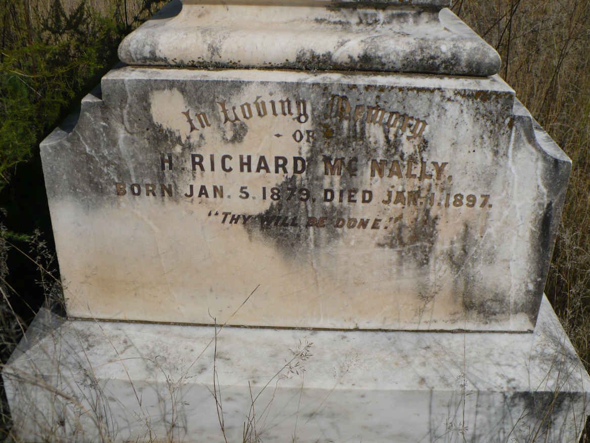 McNALLY H. Richard 1879-1897