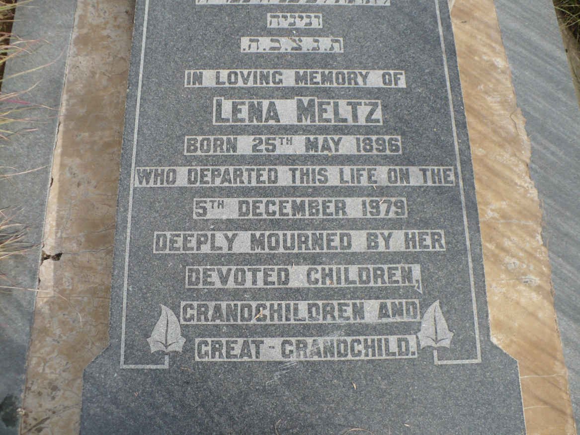 MELTZ Lena 1896-1979