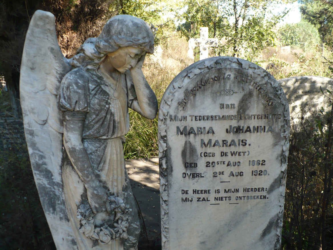 MARAIS Maria Johanna nee DE WET 1862-1920