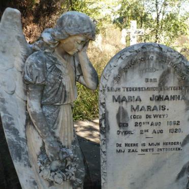 MARAIS Maria Johanna nee DE WET 1862-1920
