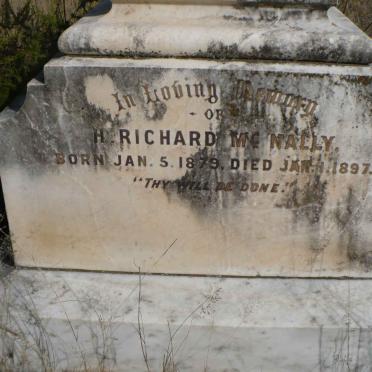 McNALLY H. Richard 1879-1897