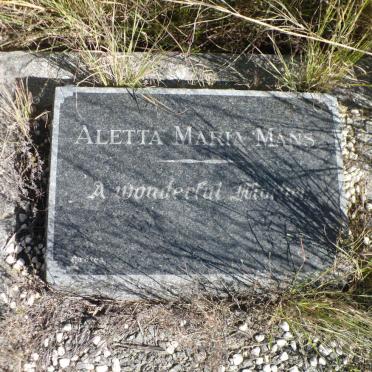 MANS Aletta Maria