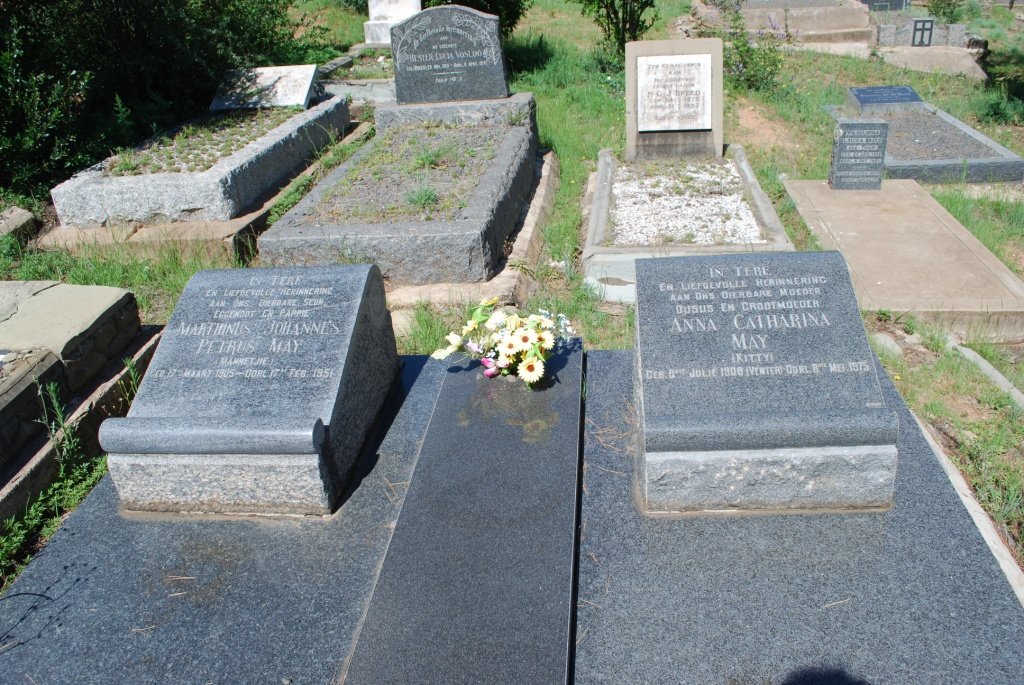 MAY Marthinus Johannes Petrus 1905-1951 &amp; Anna Catharina VENTER 1908-1975