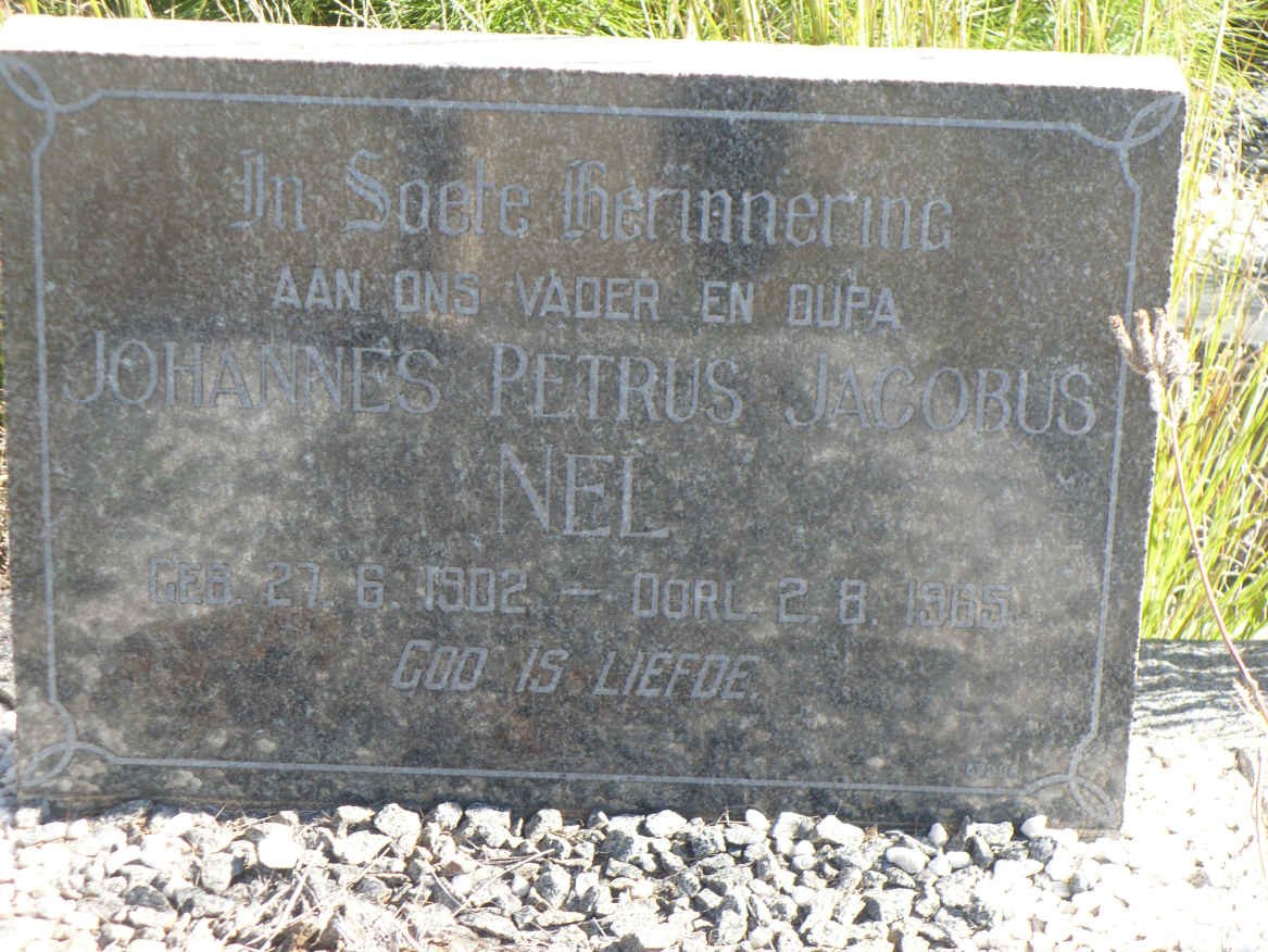 NEL Johannes Petrus Jacobus 1902-1965