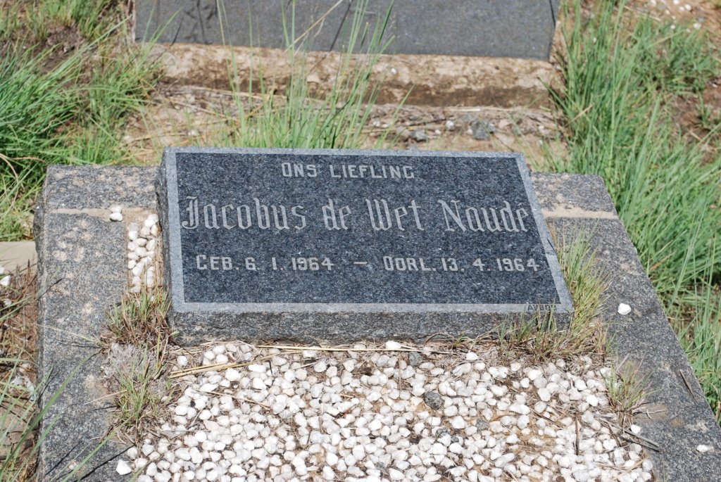 NAUDE Jacobus de Wet 1964-1964