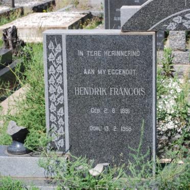 NAUDE Hendrik Francois 1891-1966