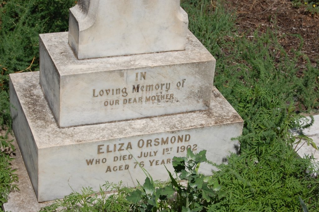 ORSMOND Eliza -1902