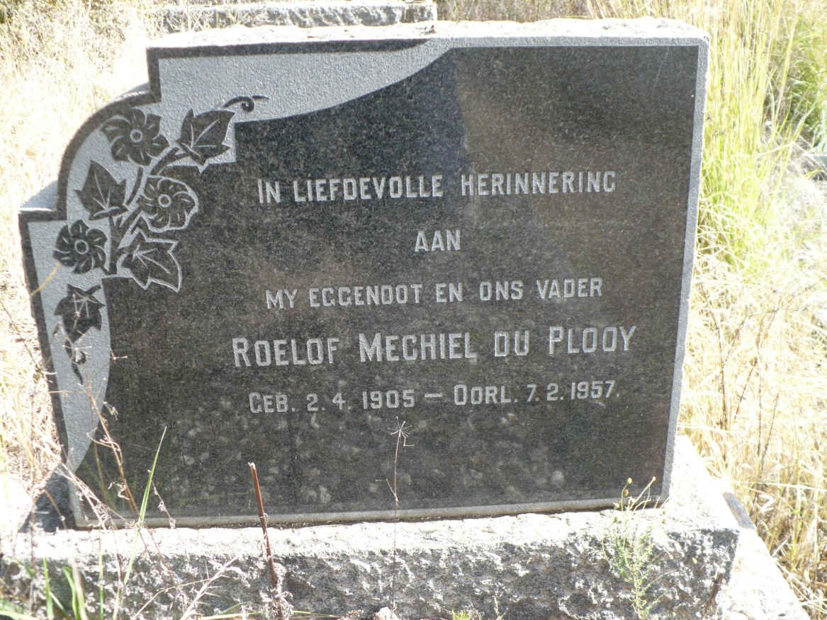 PLOOY Roelof Mechiel, du 1905-1957