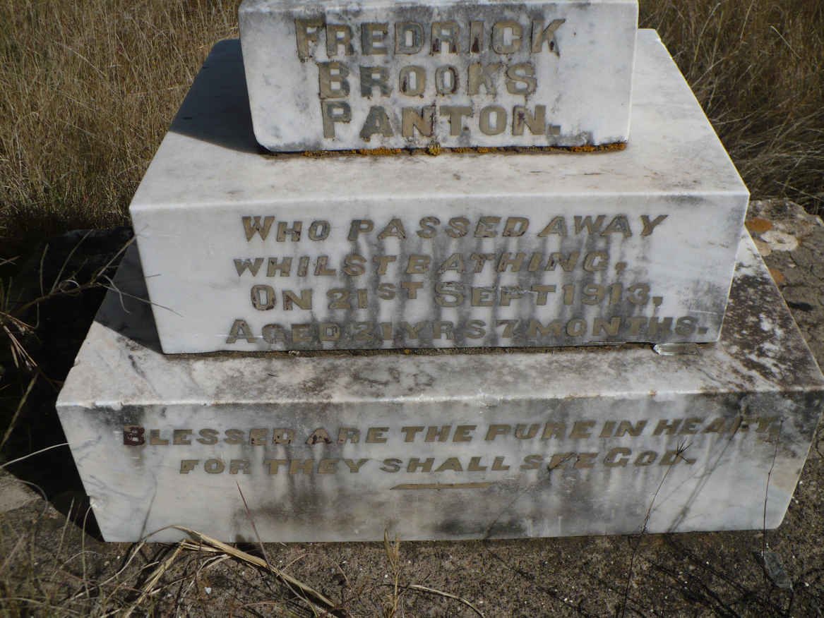 PANTON Frederick Brooks -1913