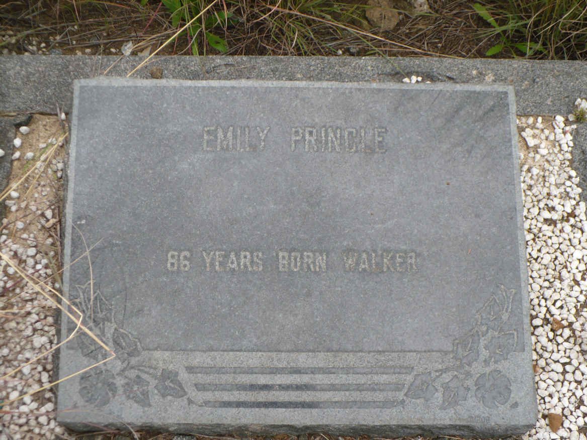 PRINGLE Emily nee WALKER