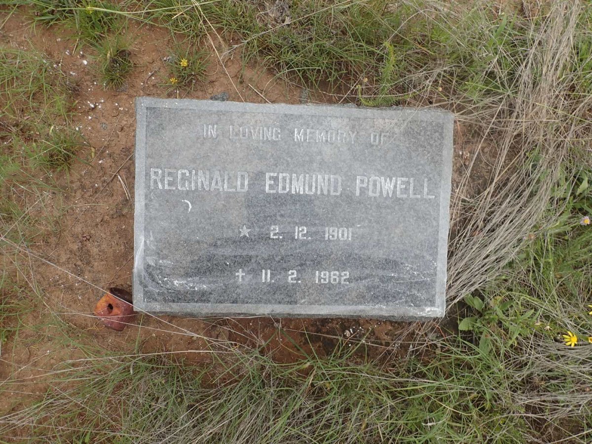 POWELL Reginald Edmund 1901-1962