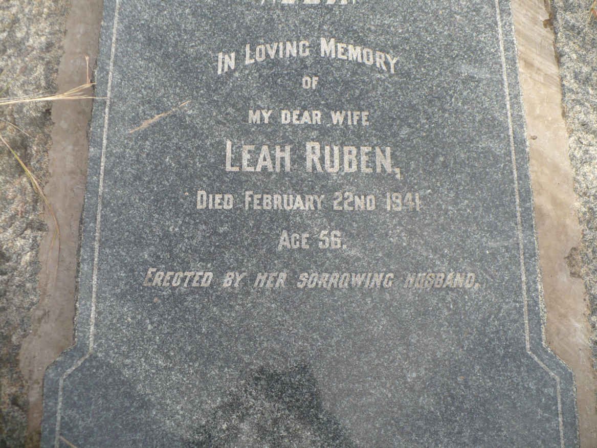 RUBEN Leah -1941