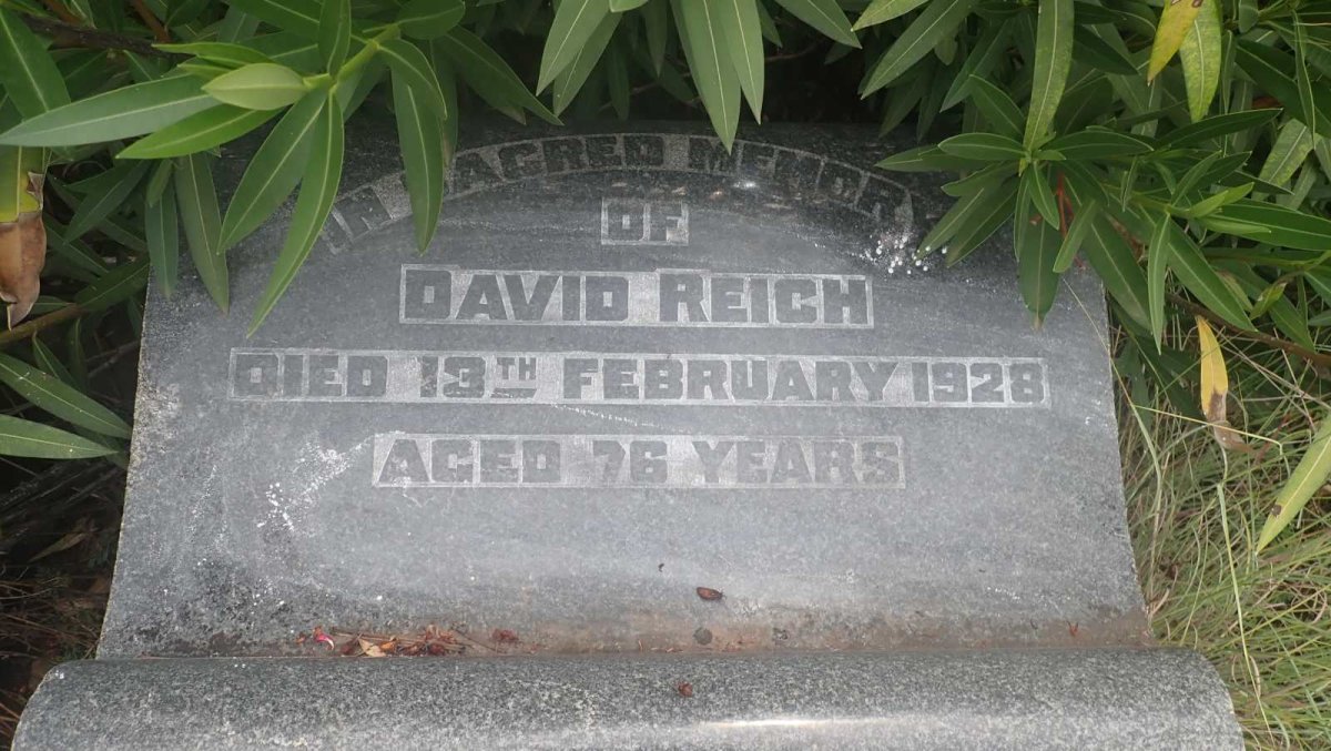 REICH David -1928
