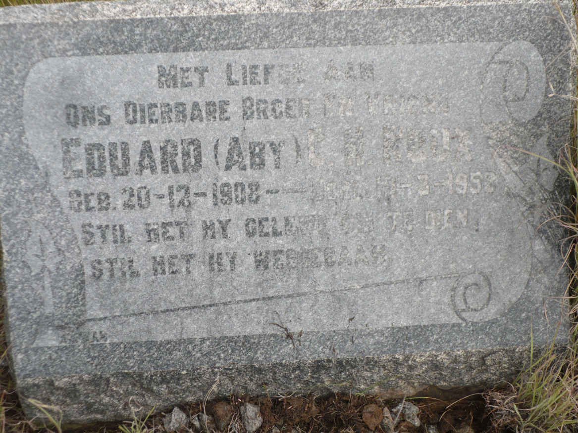 ROUX Eduard C.H. 1908-1952