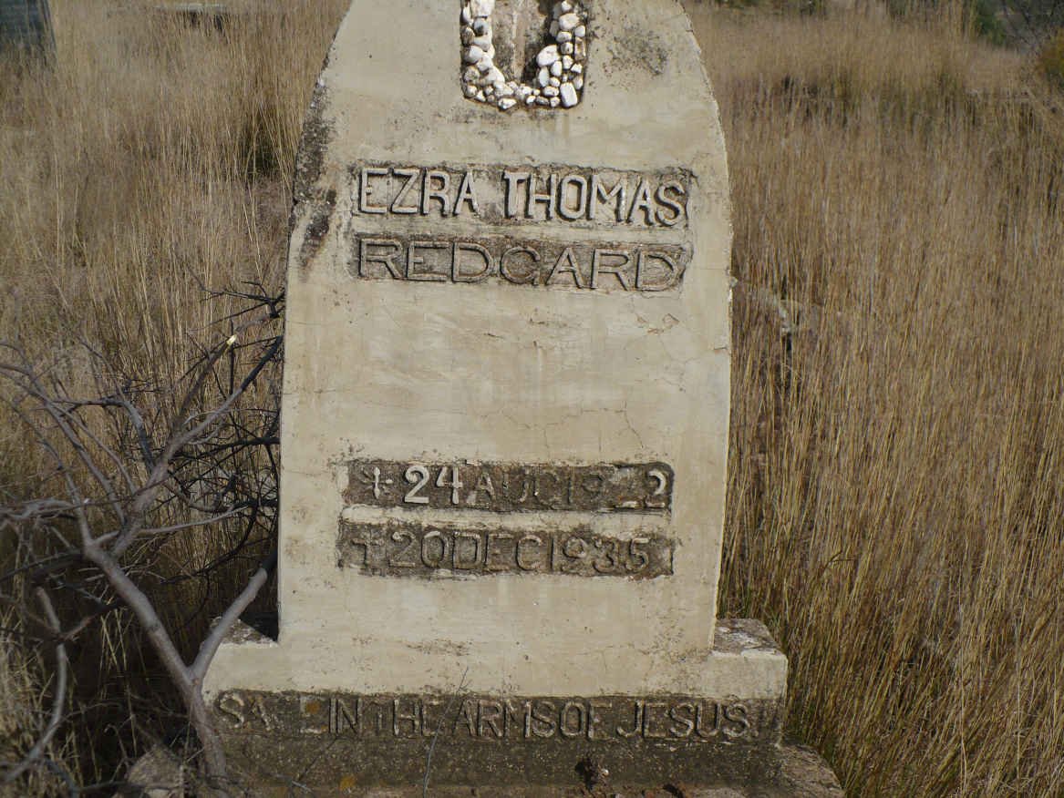 REDGARD Ezra Thomas 1922-1935