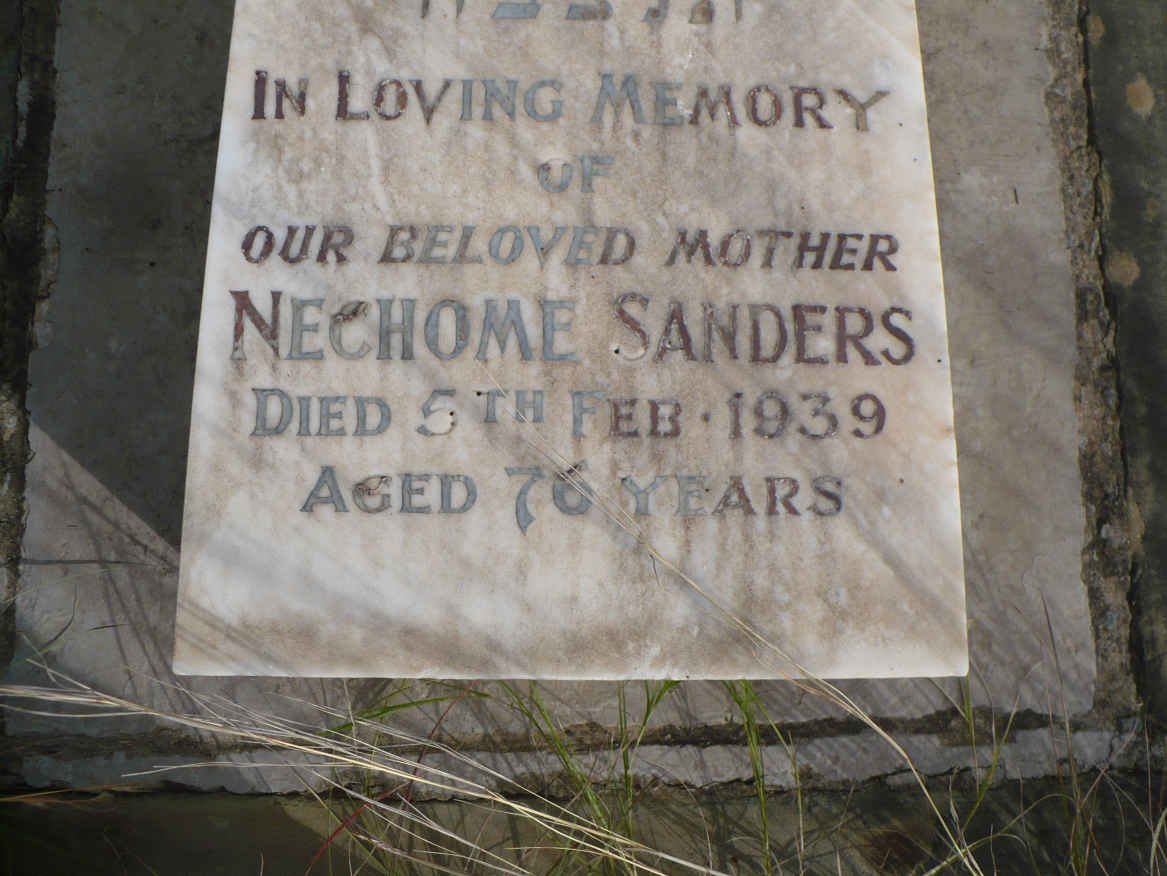 SANDERS Nechome -1939