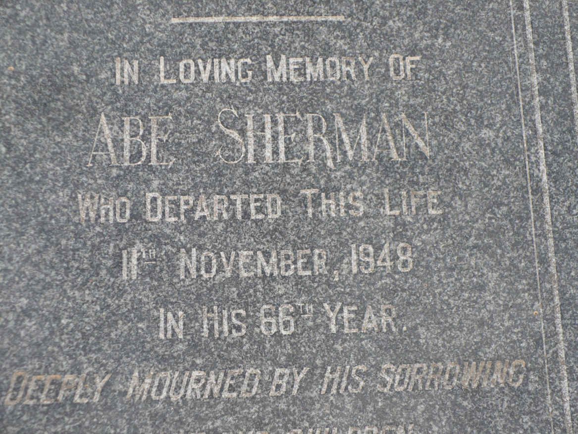 SHERMAN Abe -1948