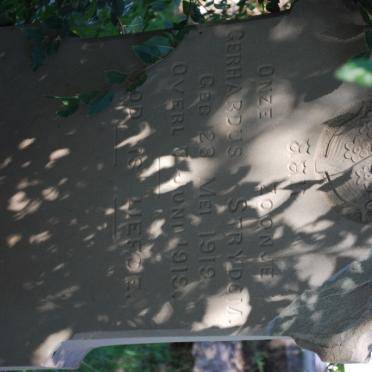 STRYDOM Gerhardus 1919-1919