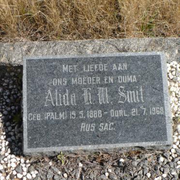 SMIT Alida H.M. nee PALM 1888-1968