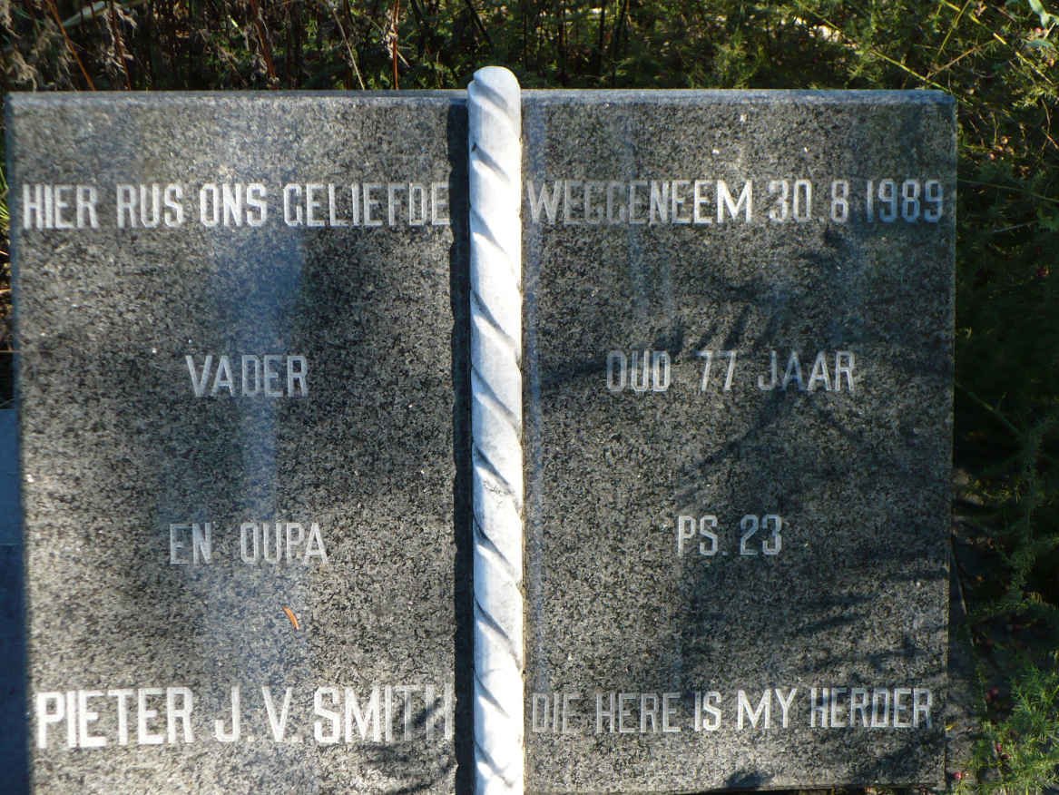 SMITH Pieter J.V. -1989