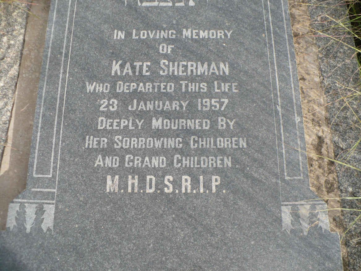 SHERMAN Kate -1957