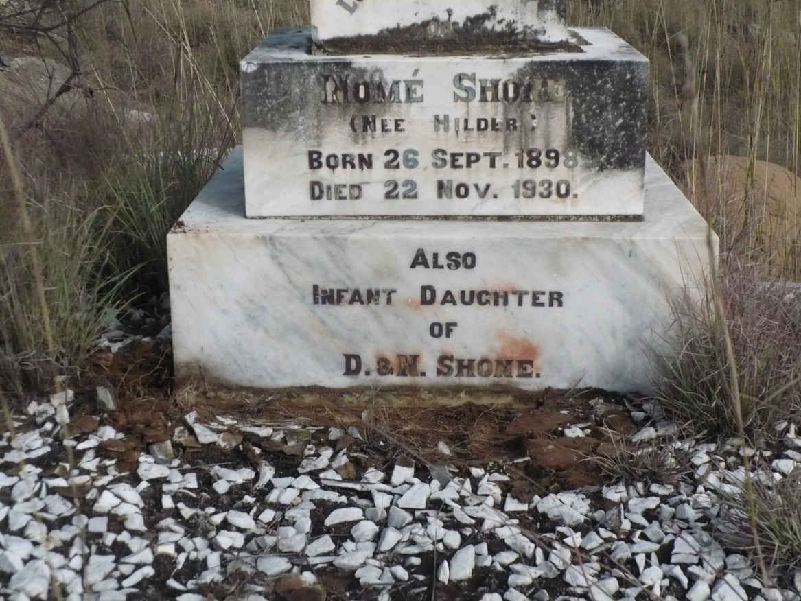SHONE Nomé nee HILDER 1898-1930 :: SHONE Daughter