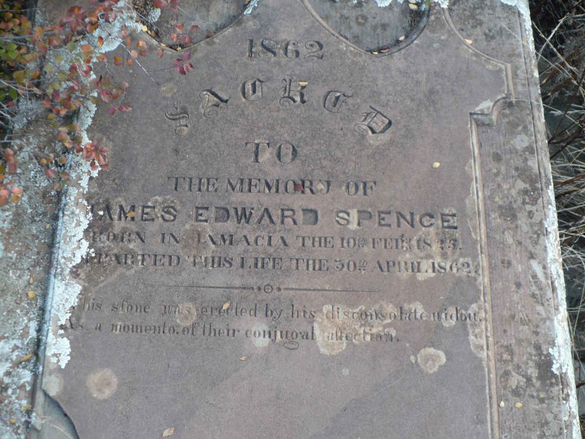 SPENCE James Edward 1823-1862