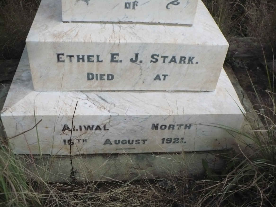STARK Ethel E.J. -1921