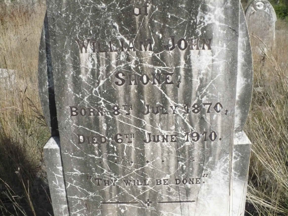 SHONE William John 1870-1910
