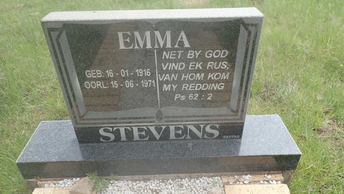 STEVENS Emma 1916-1971