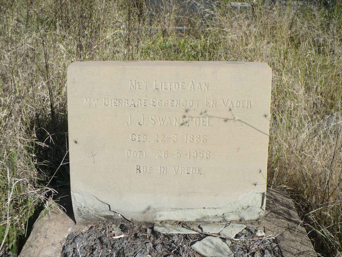 SWANEPOEL J.J. 1886-1956