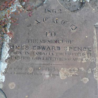 SPENCE James Edward 1823-1862