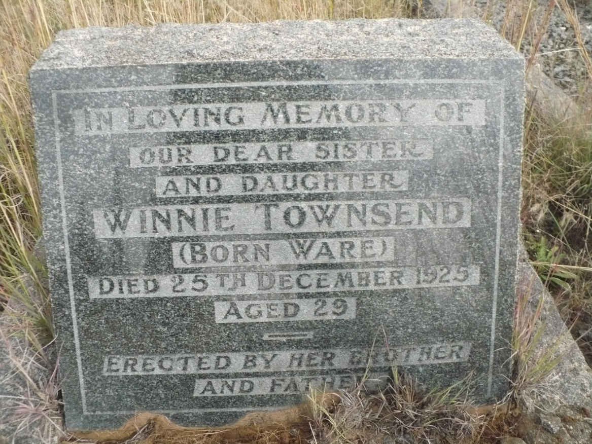 TOWNSEND Winnie nee WARE -1925