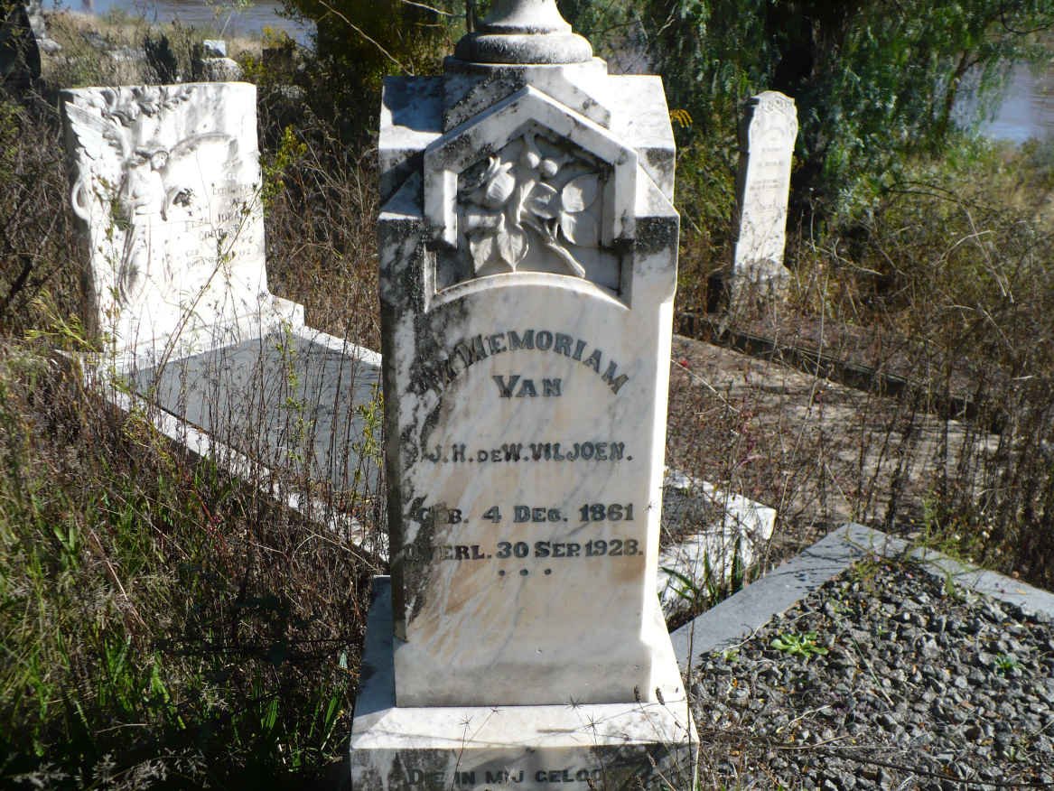 VILJOEN J.H. de W. 1861-1928