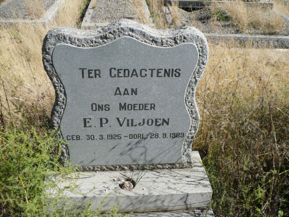VILJOEN E.P. 1925-1989