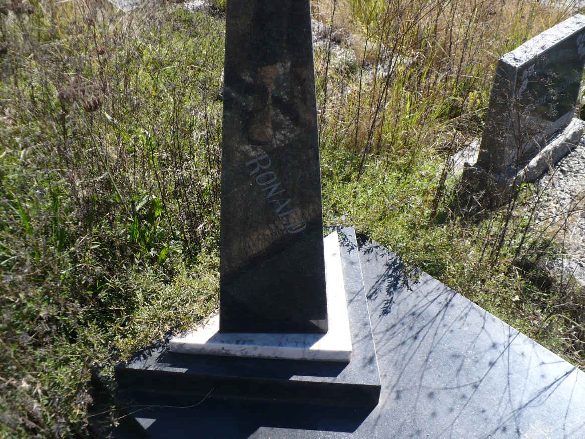 VYVER Ronald, v.d. 1936-1965